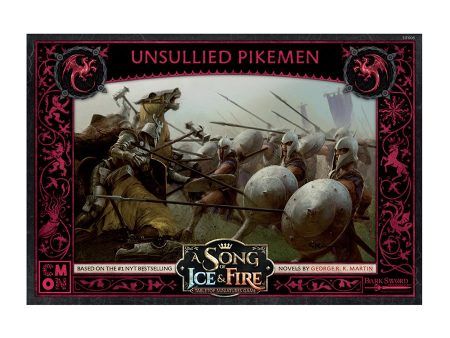 A Song of Ice & Fire: Tabletop Miniatures Game – Targaryen Unsullied Pikemen Online Hot Sale