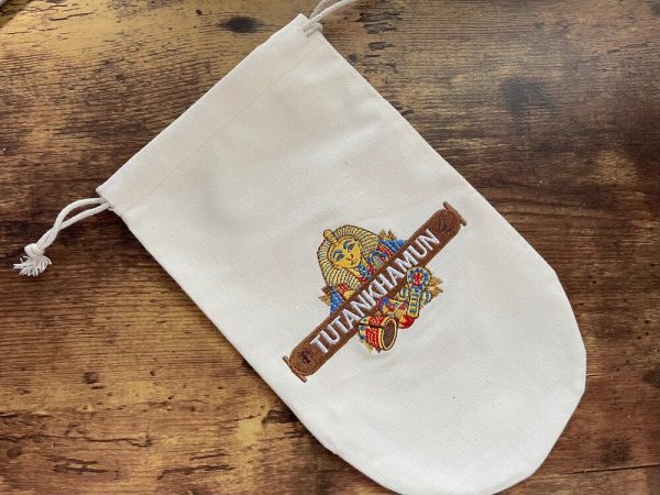 Tutankhamun Embroidered Tile Bag For Discount