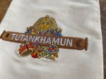 Tutankhamun Embroidered Tile Bag For Discount