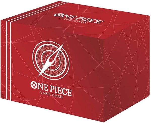 One Piece Card Game - Card Case Standard (Red) For Discount