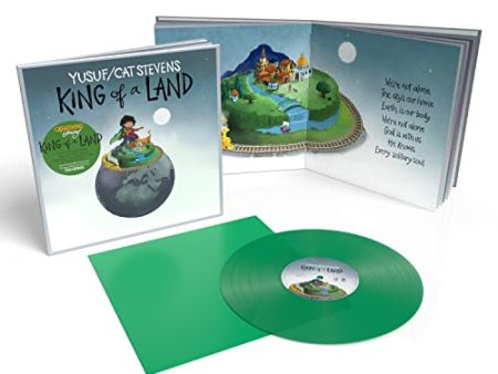 YUSUF   CAT STEVENS - KING OF A LAND (LIMITED EDITION GREEN VINYL + 36-PAGE BOOKLET) Hot on Sale